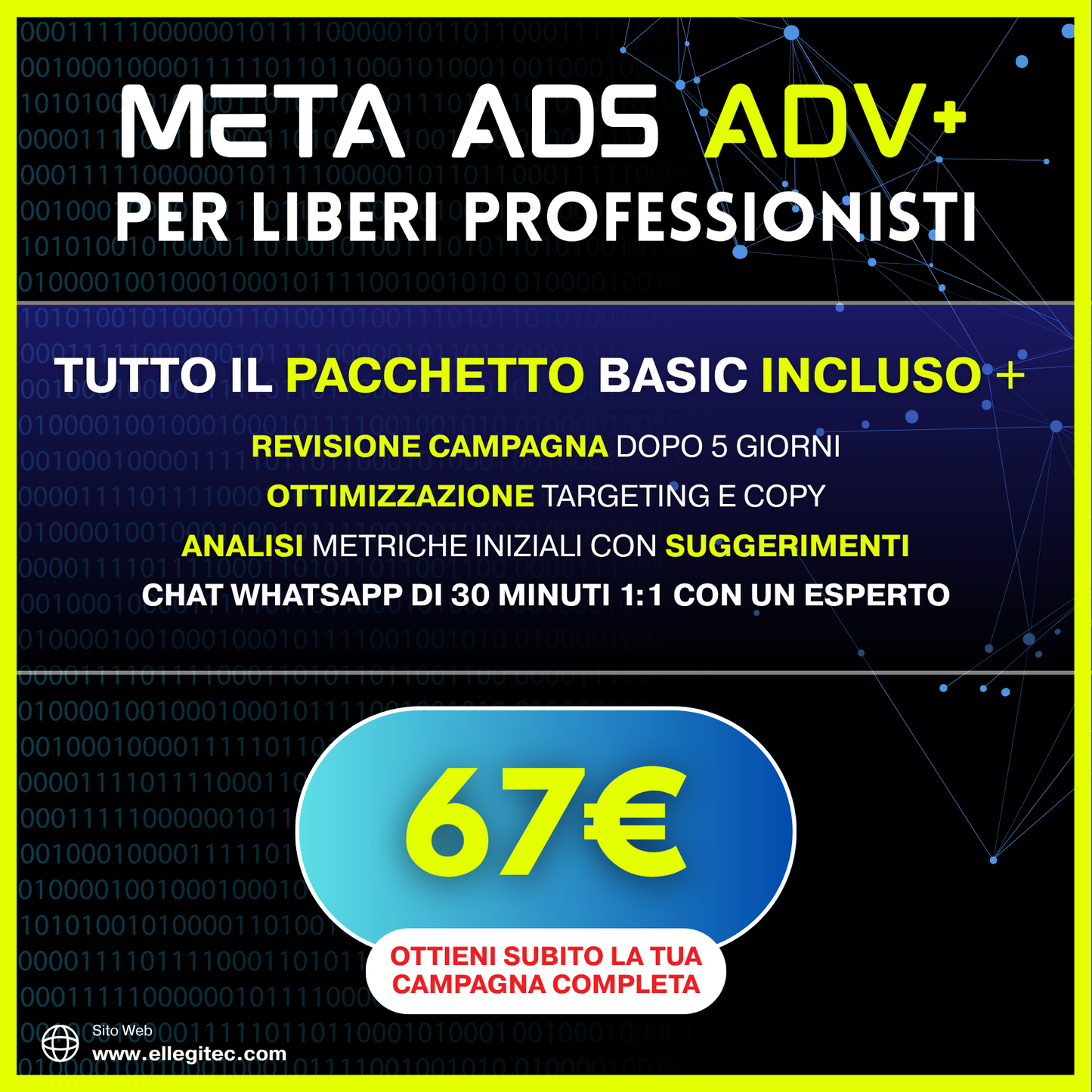 Meta Ads Professionale – Campagne Facebook & Instagram su Misura